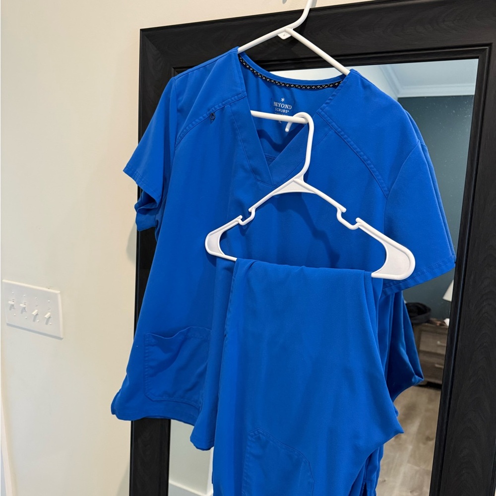 Blue Scrub Set